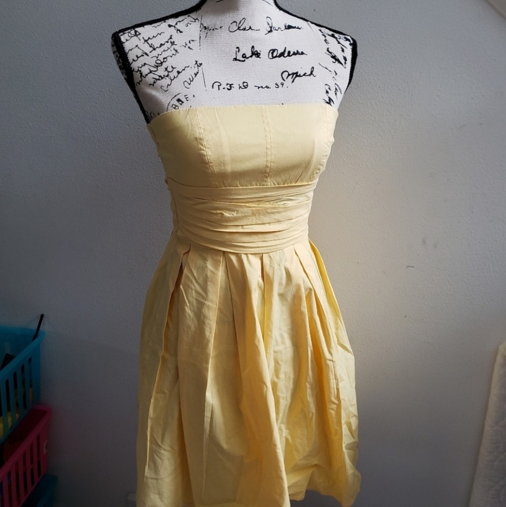 Canary Yellow Sundress